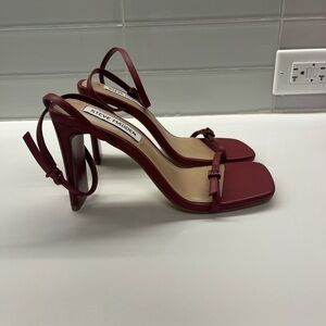 Steve Madden Red Heeled Sandals